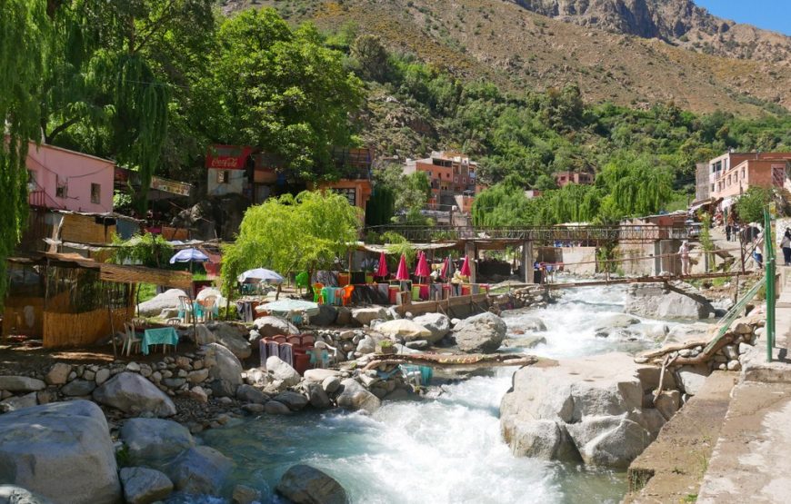 Valley Ourika Waterfalls, Atlas Mountains, Guide + Berber Lunch