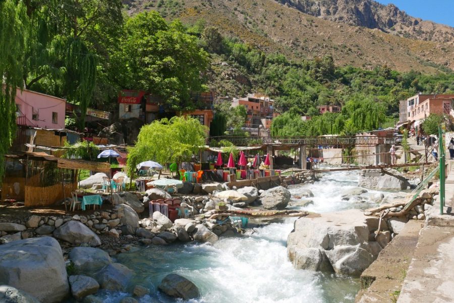 Valley Ourika Waterfalls, Atlas Mountains, Guide + Berber Lunch
