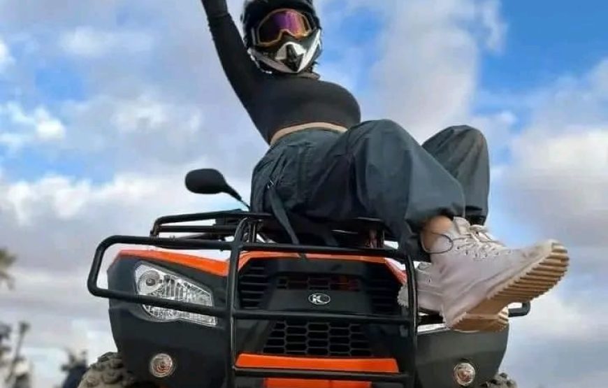 Quad Bike Adventure in Agafay Desert with Tea Tasting From Marrakech